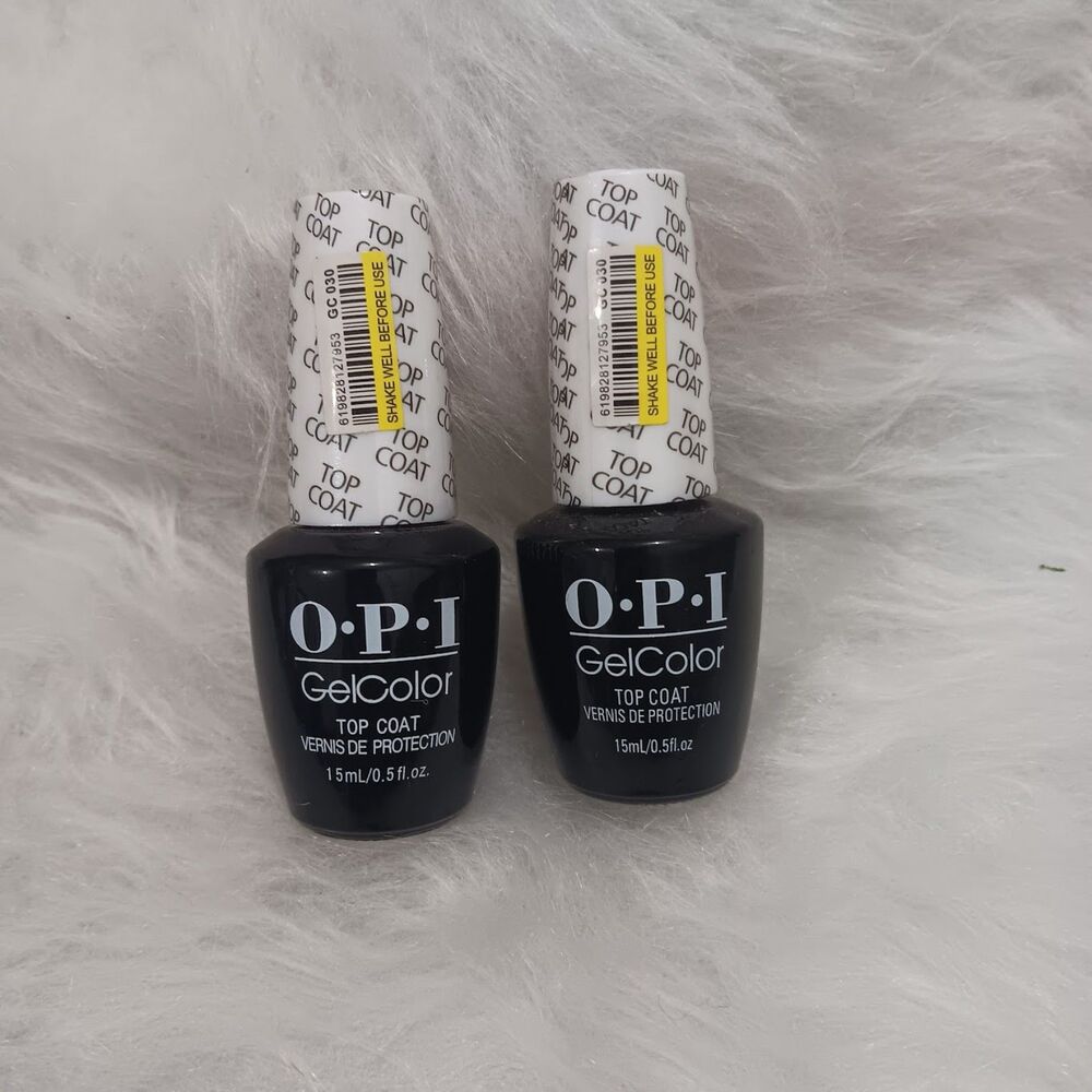 OPI Gel Color Top Coat 2 pack